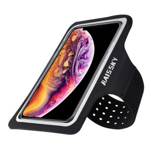 Sports Phone Armband Gym Jogging Cycling Walking Cellphone Holder Pouch for up to 6.5inch Mobile