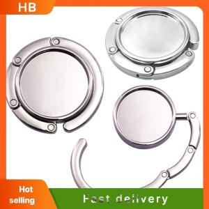 HB 1Pc Portable Folding Alloy Purse Handbag Bag Hanger Hook Holder Table Hook