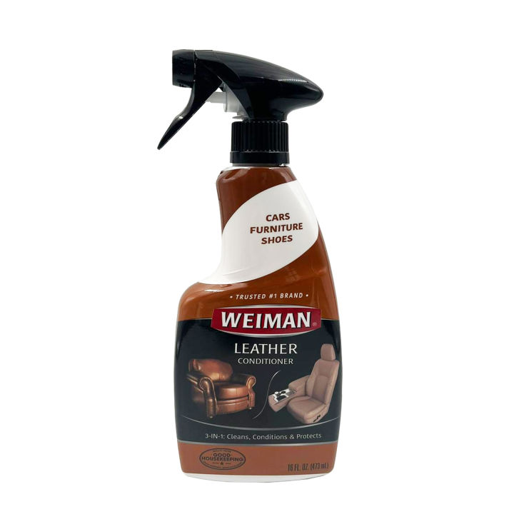 Weiman Leather Cleaner & Conditioner Spray (473ml) Lazada Singapore