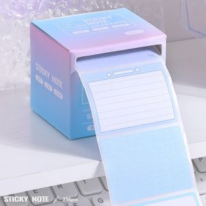 256 Sheet Pull-out Memo Pads Creative Study Sticky Notes DIY Scrapbook Sticker Label School Supplies