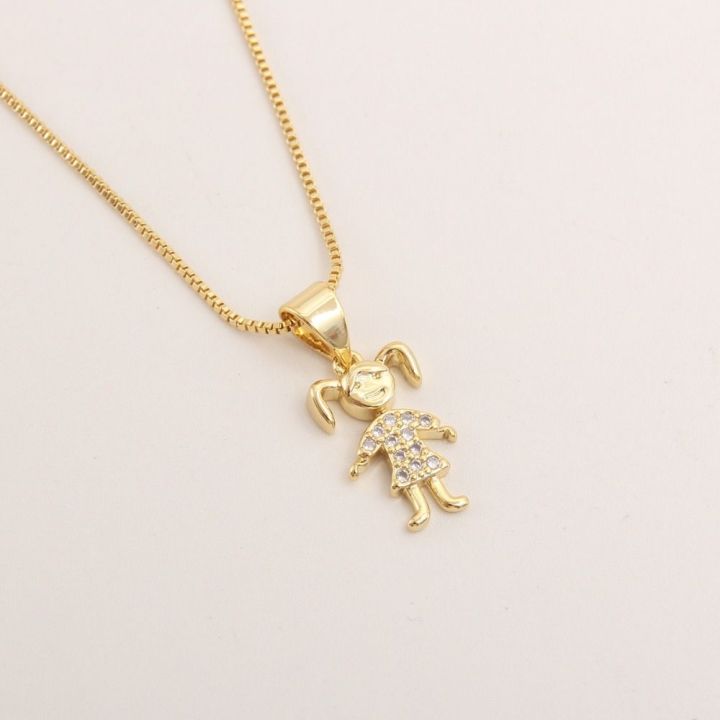 ZFZDR0LH%20Golden%20Plated%20Boys%20Girls%20Pendant%20Necklace%20Trendy%20Style%20Copper%20Base%20Hollow%20Pendant%20Fashion%20Lovely%20Charm%20Gold%20Plated%20Chain%20Birthday%20Gifts%20-%20Image%205