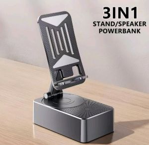 Better Bass Bluetooth Speaker Lazy Bluetooth Speaker with Power Bank