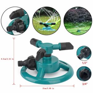 【ร้านค้ากรุงเทพ จัดส่ง 24 ชม】ริงเกอร์รดน้ำ สปริงเกอร์ สปริงเกอร์ในสวนสปริงเกอร์รดน้ำสปริงเกอร์รดน้ำรอบทิศ 360 องศา 2 หัวสำหรับใส่สายยางโหมดสเปรย์หลายแบบ  🚚จัดส่งฟรี