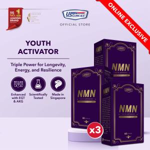 US Clinicals NMN Youth Activator 60s | Anti-Aging NAD+ Precursor | Energy & Skin Health Booster