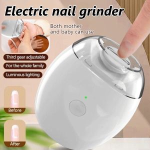 USB Rechargeable Electric Nail Trimmer【🔥】Portable Gentle Baby Nail Cutter for Safe Manicure  Lightweight Quiet Nail Sharpener  Perfect for Infants Kids  Ideal Gift for Parents