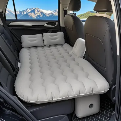 【COD】Kids Inflatable Bed – Race Car Design Portable Air Mattress Travel-Friendly Toddler Play & Nap Mat Space-Saving Quick Inflation Bed for Home & Outdoor