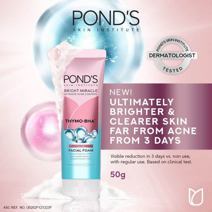 POND'S Acne Control Facial Wash 50G | Lazada PH