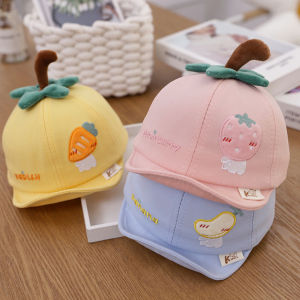 2022 IMPORT Topi Motif Buah Lucu Topi ANAK BAYI usia 1-3 thn Baseball