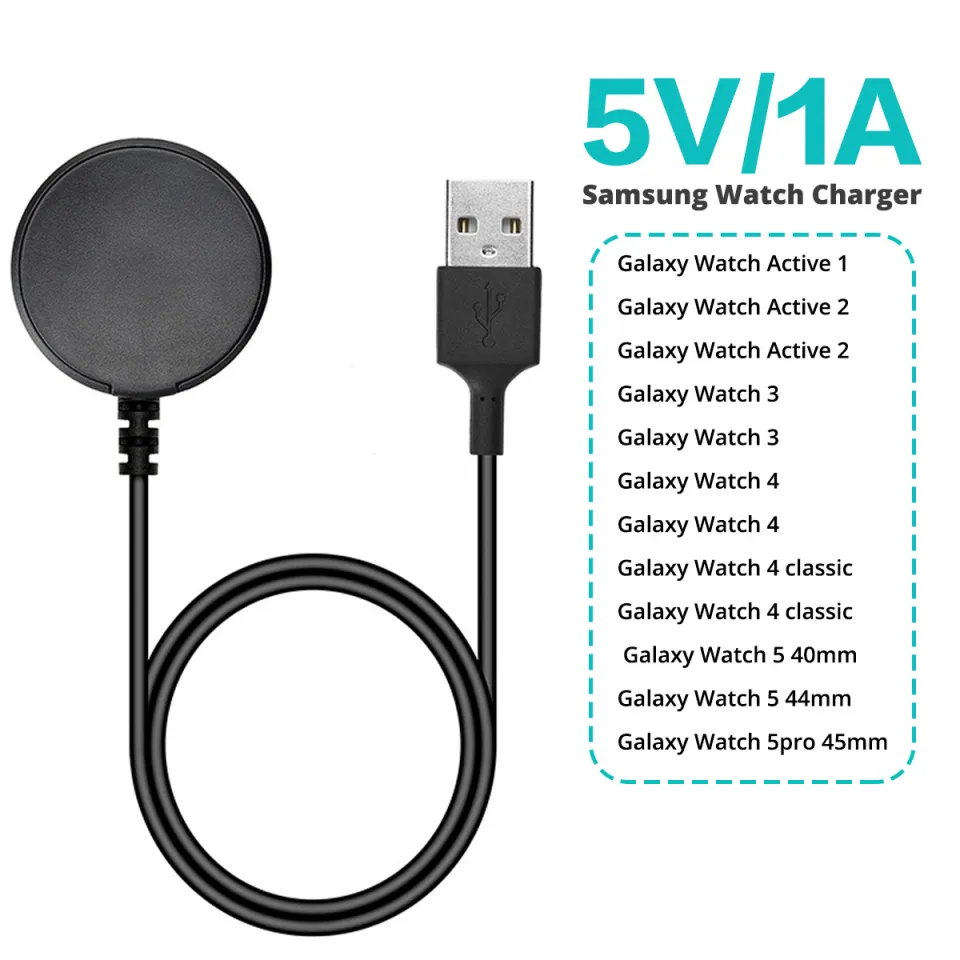 FONKEN Charging Cable For Samsung Galaxy Watch 5/5 Pro/4/3 45mm