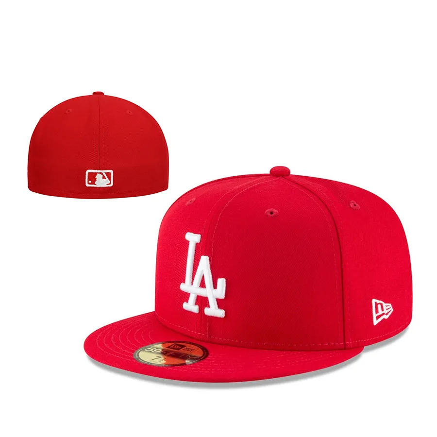 2023 Ready Stock High Quality New Era MLB Los Angeles Dodgers Fitted Hat Men Women 59FIFTY Cap Full Closed Caps Sports Embroidery Hats Topi n1 Lazada PH