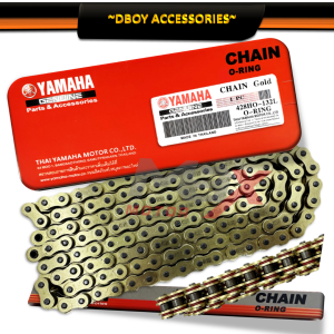 Yamaha Original Rantai Oring Emas Heavy Duty Sporket O-ring Gold Chain O Ring 428 415 132L Spocket Chain