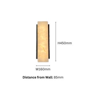 PLH MBLE Outdoor IP65 Waterproof Wall Light Warm 3000K