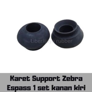 Karet Support shockbreaker Zebra Esspas 1set 2pcs bahan karet ban .