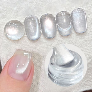 Sinh Ra Khá 10Ml Trắng Gel mắt mèo Siêu Tỏa Sáng Long Lanh bán vĩnh viễn Ngâm Tắt gel UV làm móng nghệ thuật sơn móng tay làm móng