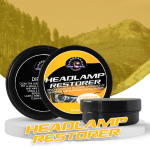 Gabs 60ml Headlight restorer and headlight scratch remover headlight polisher car headlight for yellowish car headlight