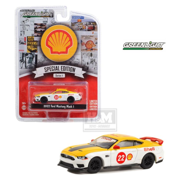 Greenlight Shell Special Edition 2022 Ford Mustang Mach 1 #22 | Lazada ...