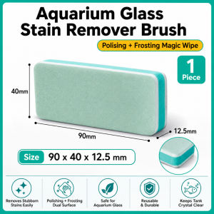Aquarium Fish Tank Magic Wipe Sponge Descaling and Cleaning Limescale Glass Stain Remover