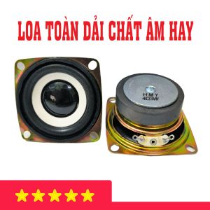 Sỉ Combo 2 cái loa Toàn Dải chính hãng HMY chất âm hay Tiếng to rõ. Dùng chế loa Bluetooth đường kính 52MM từ 40MM - Điện tử hồng uyên