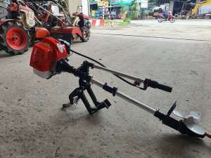 Dàn láp Chân vịt kèm Động cơ 430 Cắt Cỏ Chế chạy Thuyền Xuồng và Ca nô . Động cơ đẩy xuồng ghe thuyền hơi