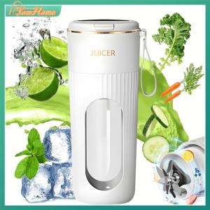 【Fast Delivery】 340ml Portable Juicer Blender Cup 1200mAh Juice Extractor for Home Office Travel 【Arrive 1-3 Days】