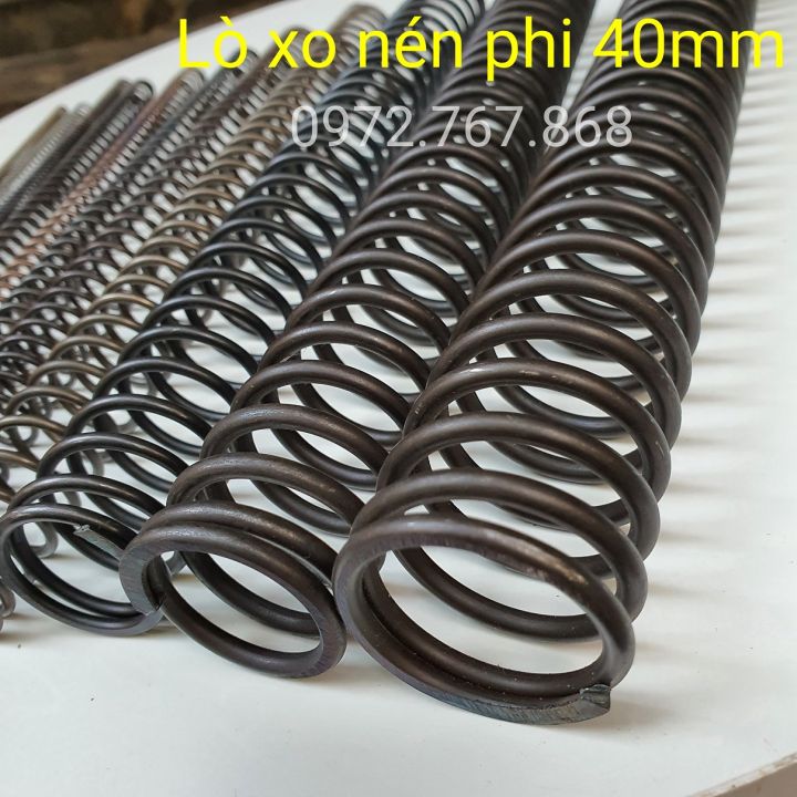 Lò xo nén Φ40mm, dài 300mm