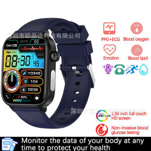 New ET570 Bluetooth Call Smart Watch ECG+PPG ECG Body Temperature Multi-Sport Smart