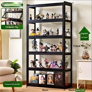 Upgraded thickened figurine display cabinet acrylic material product display cabinet