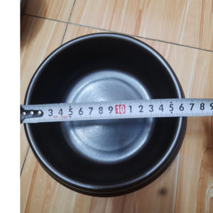 Bộ nồi / thố đất cơm trộn mỳ cay Hàn Quốc Donghwa size miệng thố 16 cm - 1.300 ml có đế / không đế