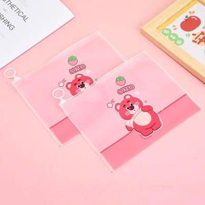 AXNAT Travel Pouch Organizer Zipper Bag Serbaguna Tas Zipper Kosmetik Motif Kartun Anti Air Murah Meriah COD SS274