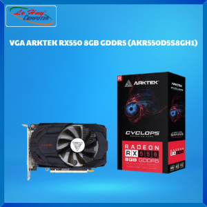 Card Màn Hình - VGA ARKTEK RX550 8GB GDDR5 (AKR550D5S8GH1) - Hàng Chính Hãng