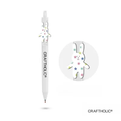 Craftholic White Body Ball Point Pen
