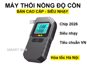 Máy thổi nồng độ cồn đạt chuẩn cao cấp chính xác cao siêu nhạy. Bảo hành 12 tháng