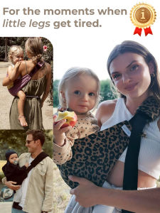 Front-holding Baby Carrier With A Waist Stool
