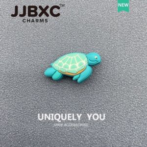 เจบีเอ็กซ์ซี ข้ามเสน่ห์ การปรับให้เข้ากับอย่างเป็นทางการรองเท้าพิเศษด้านบนตกแต่งหัวเข็มขัดยางการ์ตูนเต่าชุด