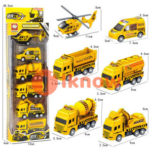 6 Pieces/set Small Car Model Pull Back Toy Kids Birthday Gift