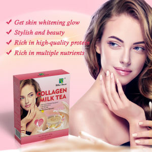 Collagen Milk Tea – Glow Beauty & Skin Whitening for Women (Collagen Protein Face Tea)