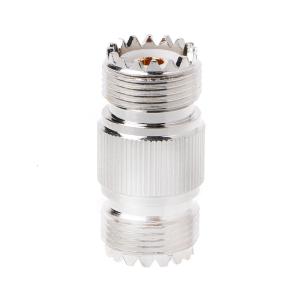 UHF PL-259 so-239 nữ để đầu cái UHF RF đầu nối thẳng Adapter Nickel