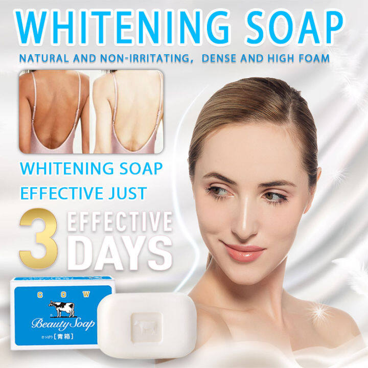 Skin whitening soap effective just 3 days set for men face and