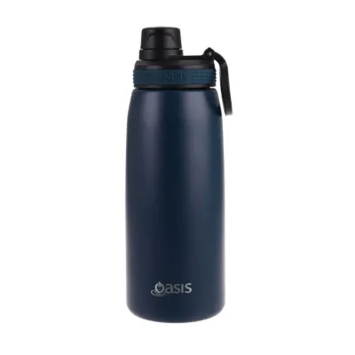 Oasis Stainless Steel Insulated Sports Water Bottle with Screw Cap 780ML | Hot Cold Leakproof Vacuum Outdoor Tumbler