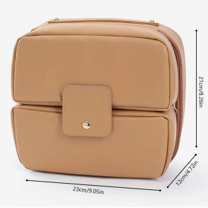 3 in 1 Makeup Bag Large Capacity Travel Cosmetic Organizer Portable Waterproof Multifunctional Toiletry Storage Pouch2026