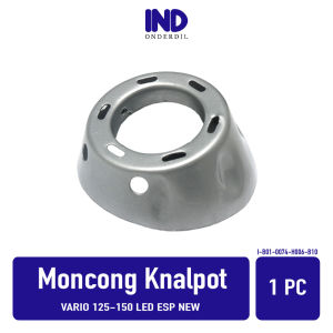 Tutup-Cover Ujung-Moncong-End Knalpot-Kenalpot-Cup-Endmuffler Vario 125-150 LED eSP New-PCX Babet-Besi Universal-Untuk Semua Jenis Motor Beat-NMAX-Lexi-Mio-ADV-Aerox-Spacy-Scoopy Biru-Emas-Merah-Silver