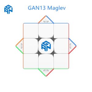 GAN 13 Maglev 3x3 Professional Magnetic Speed Cube Puzzle Toy / Rainbow