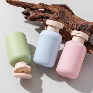 Bộ Chiết Mỹ Phẩm Du Lịch 3 Chai 100ml Kèm Túi PVC Trong Suốt | Chai Mỹ Phẩm Mini Tinh Gọn