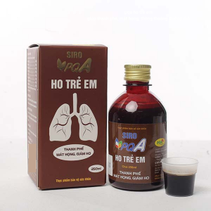 Siro PQA Dùng Cho Trẻ Em Ho Giúp Thanh Phế Mát Họng Và Thông Thoáng Đường Thở Cho Người Bị Ho. Hộp 250ml. [Dược phẩm pqa]