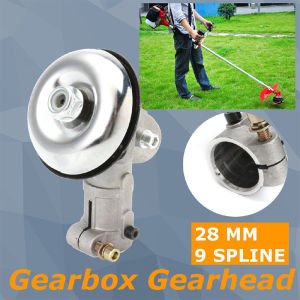 【In stock】Lawn mower working head universal lawn mower gearbox 28-tube 9-tooth single ear brush cutter accessories