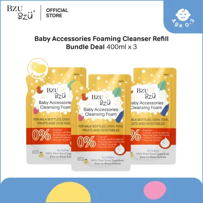 BZU BZU Baby Accessories Foaming Cleanser Lemon Flavour Bundle Deal