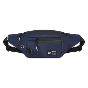WaistBag EXCERT Bloody Casual Travel - Tas Selempang Pria Warna Solid