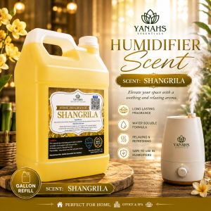1 Gallon Shangrila Water Based Scent Essential Oil Fragrance for Humidifier Air Freshener & Linen Spray