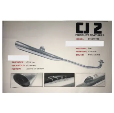 CJ IPOH EXHAUST PIPE CJ2 EX5/DREAM100