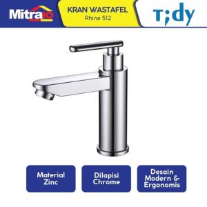 Tidy Kran Wastafel Stainless Sedang Rhine 512